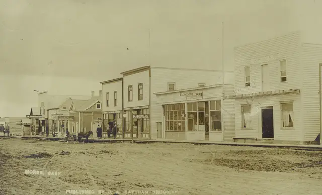 Main Street business district