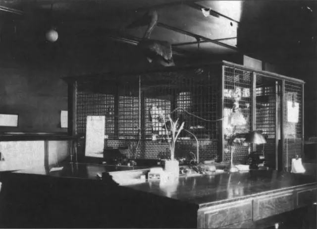 Teller's booth at the Royal Bank of Canada